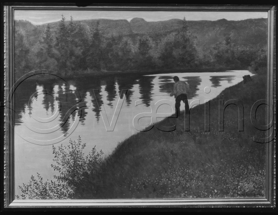 Glassplate og negativ film