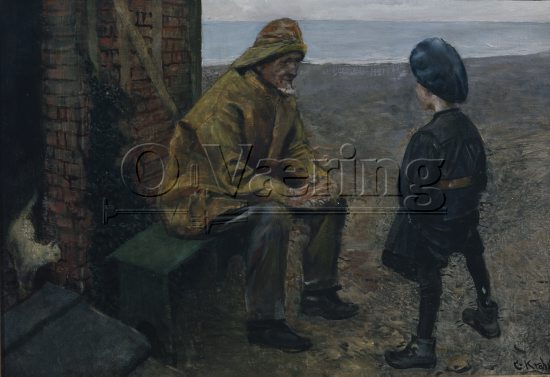 Christian Krohg (1852-1925), 
Size: 38.5x55 cm
Location: Private, 
Photo: O.Vaering