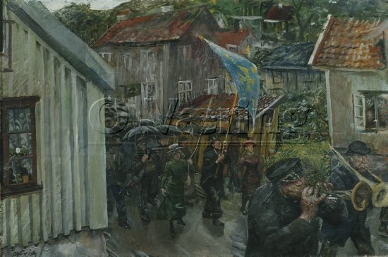 Christian Krohg (1852-1925),
Size: 54.5x80.5 cm
Location: Private, 
Photo: O.Vaering