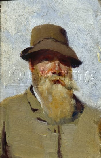 Christian Krohg (1852-1925),
Size: 17x11 cm
Location: Private
Photo: O.Vaering