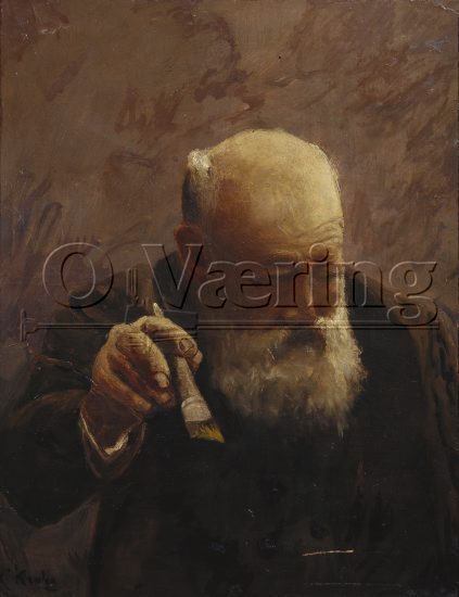 Christian Krohg (1852-1925),
Size: 42x33 cm
Location: Private
Photo: O.Vaering