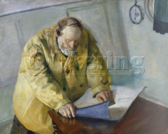 Christian Krohg (1852-1925),
Size: 98x125 cm
Location: Private, 
Photo: O.Vaering