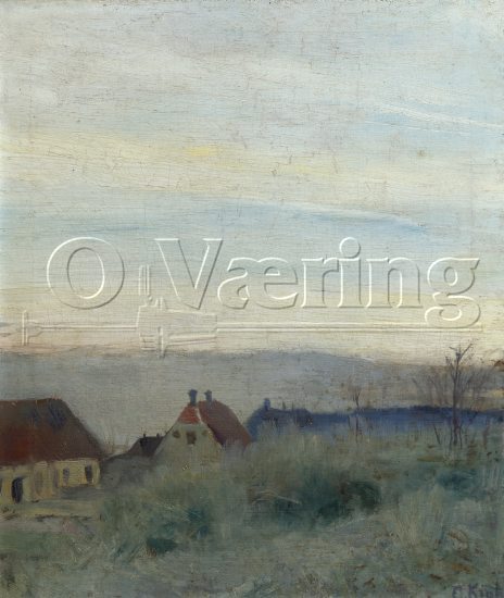 Christian Krohg (1852-1925),
Size: 46x39.5 cm
Location: Private, 
Photo: O.Vaering