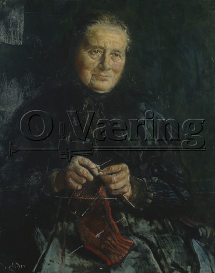 Christian Krohg (1852-1925)
Size: 80x65 cm
Location: Private
Photo: O.Væring