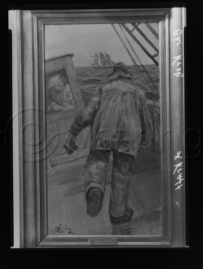 Glassplate og negativ film