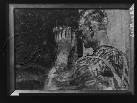Glassplate og negativ film
