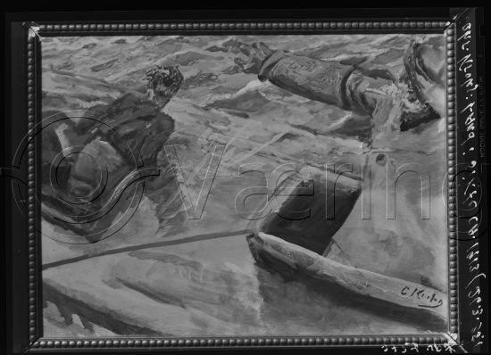 Glassplate og negativ film