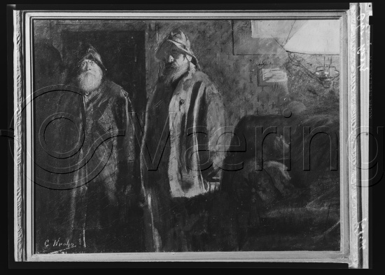 Glassplate og negativ film