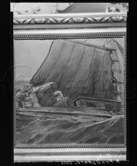 Glassplate og negativ film