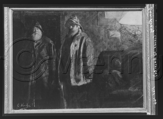 Glassplate og negativ film