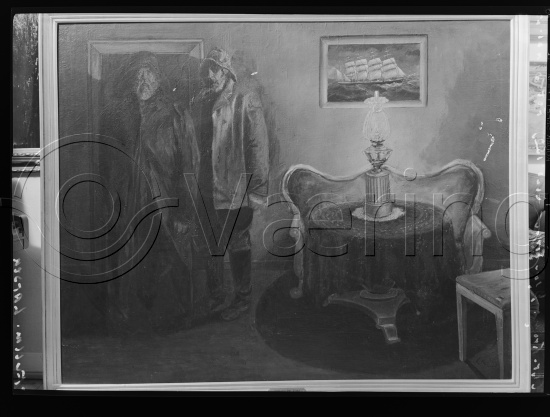 Glassplate og negativ film