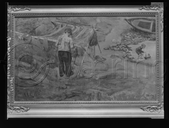 Glassplate og negativ film