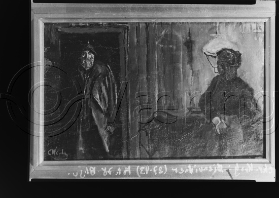 Glassplate og negativ film
