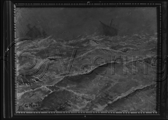 Glassplate og negativ film
