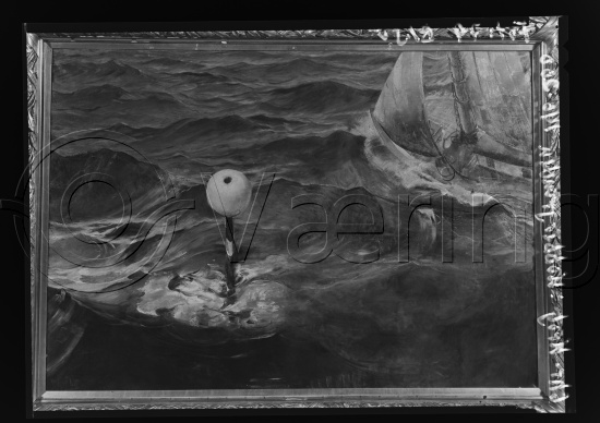 Glassplate og negativ film