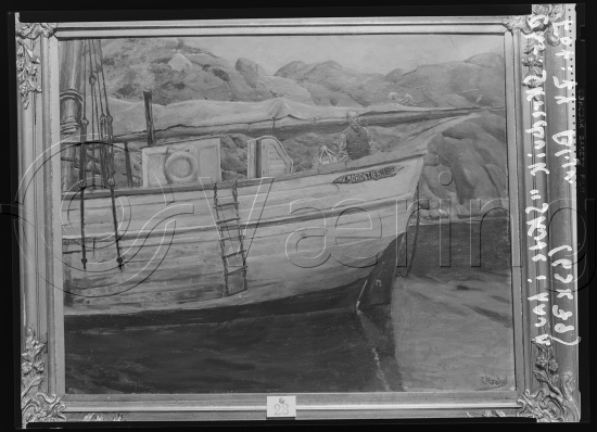 Glassplate og negativ film