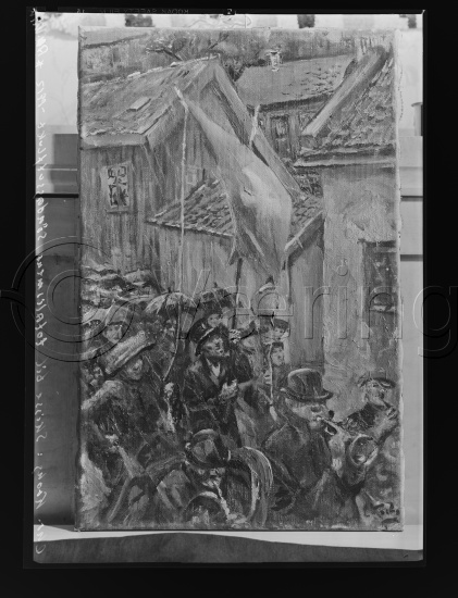 I fotoeske med tittel eksteriører