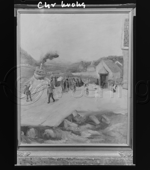 I fotoeske med tittel eksteriører