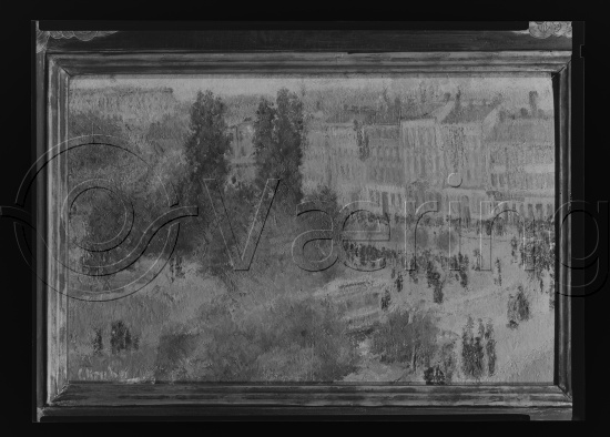 I fotoeske med tittel eksteriører