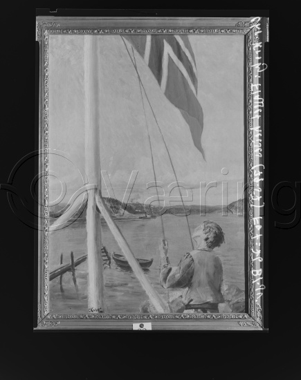 I fotoeske med tittel eksteriører