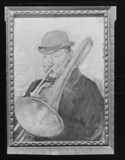 I fotoeske med tittel eksteriører