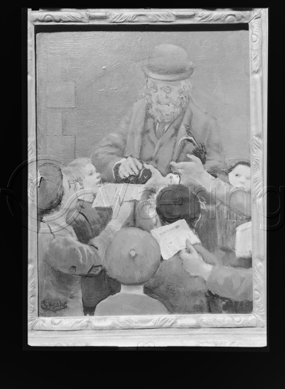 I fotoeske med tittel eksteriører