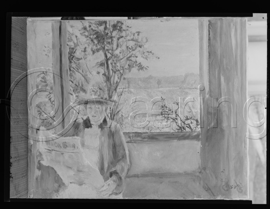 I fotoeske med tittel eksteriører