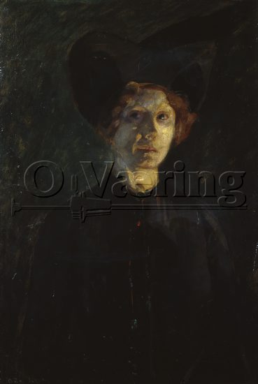 Oda Krohg (1860-1935), 
Size: 81x51 cm
Location: Private, 
Photo: O.Væring 