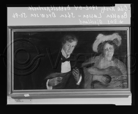 Glassplate og negativ film