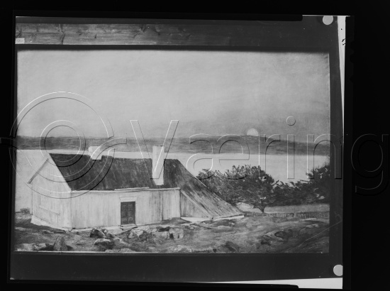 Glassplate og negativ film