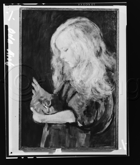 Glassplate og negativ film