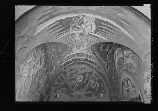 Glassplate og negativ film