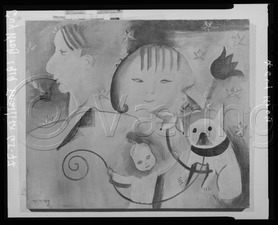 Glassplate og negativ film