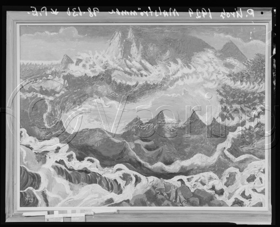 Glassplate og negativ film