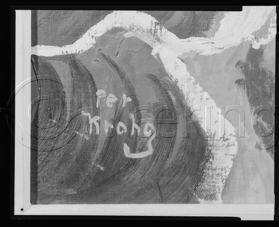 Glassplate og negativ film