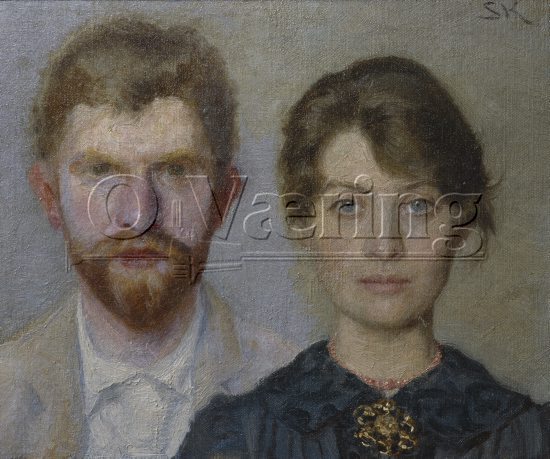 Marie Krøyer (1867-1940) og Peder Severin Krøyer (1851-1909), 
Size: 14.5x175.5 cm
Location: Museum
Photo: O.Væring