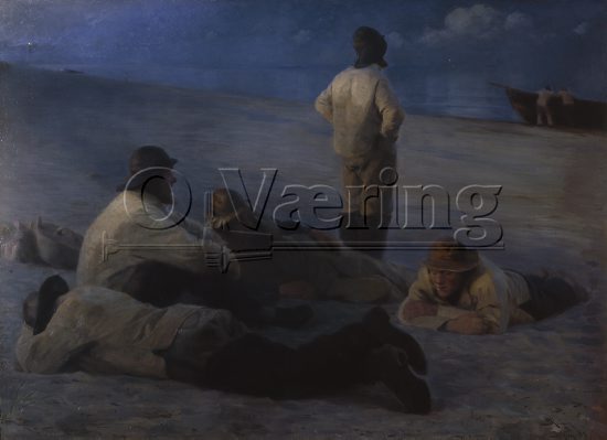 Peder Severin Krøyer (1851-1909) 
Size: 148x202.5 cm
Location: Museum, 
Photo: O.Væring 