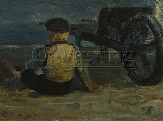 Peder Severin Krøyer (1851-1909) 
Size: 42.5x58 cm
Location: Private, 
Photo: O.Væring 