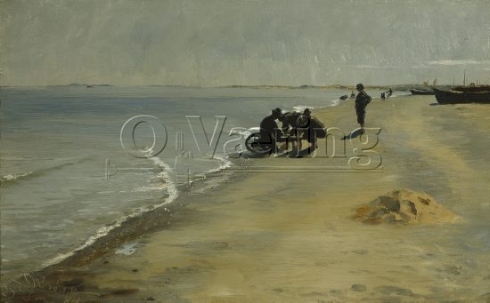 Peder Severin Krøyer (1851-1909) 
Size: 40x60 cm
Location: Private, 
Photo: O.Væring 