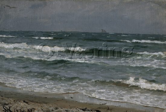Peder Severin Krøyer (1851-1909) 
Size: 33x49 cm
Location: Private, 
Photo: O.Væring 