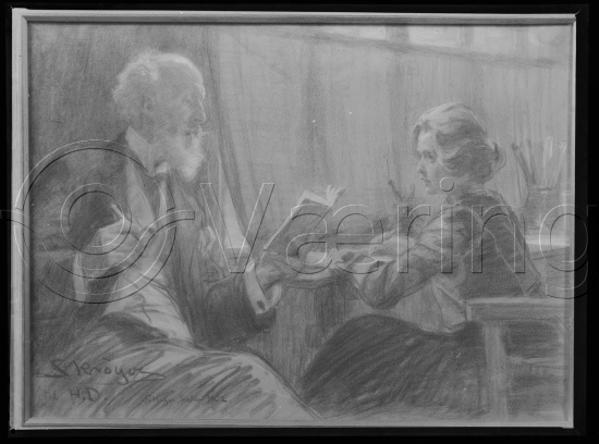 Glassplate og negativ film