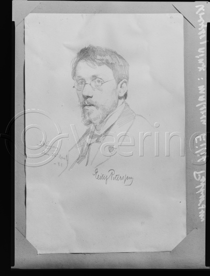 Glassplate og negativ film