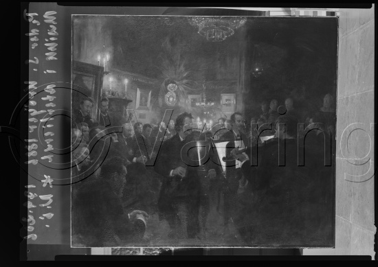 Glassplate og negativ film