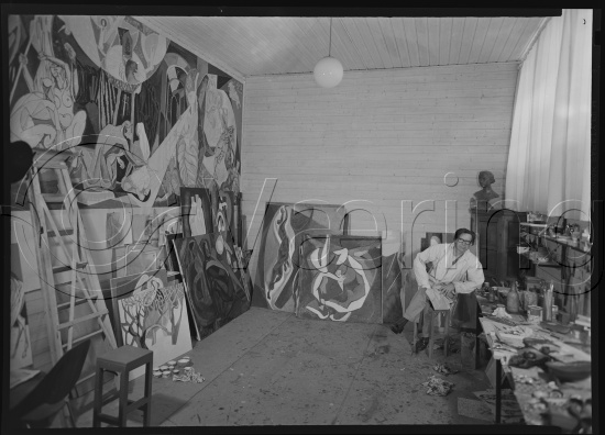 Glassplate og negativ film