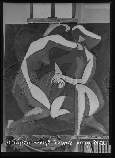 Glassplate og negativ film