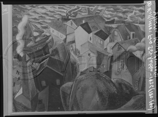 Glassplate og negativ film