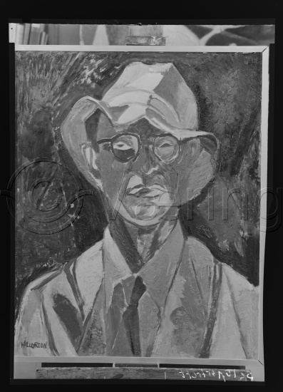 Glassplate og negativ film