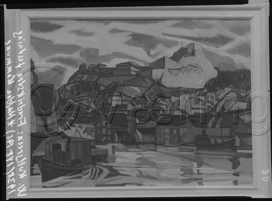 Glassplate og negativ film