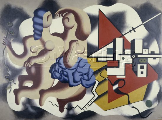Fernand Leger (1881-1955) French painter, 
Size: 182x248 cm
Location: Private
Photo: O.Væring