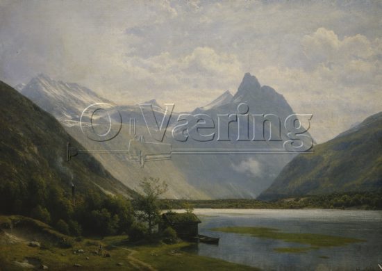 Georg Emil Libert (1820-1908) Danish Painter
Size: 96x135 cm
Location: Private
Photo: O.Væring